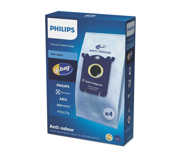 PHILIPS S-bag FC 8023/04 Worki do odkurzaczy 4 szt. - 294679 - zdjęcie 3